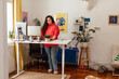 © Boris Jovanovic/Stocksy - Woman working at home