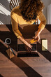© Milles Studio/Stocksy - Female freelancer using banking software