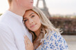 © Léa Jones/Stocksy - smile couple by Eiffel tower