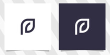 Letter Pd Logo Design Template
