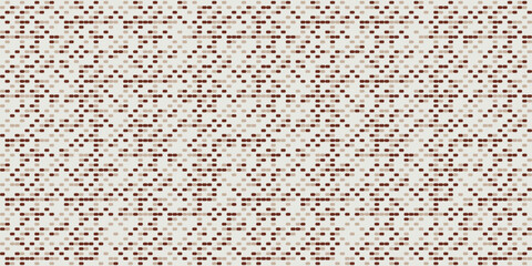 Aufkleber - Small coffee mosaic. Print and decoration of seamless surfaces.