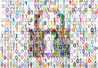 © The Laundry Room/Stocksy - Binary code padlock rendered  in hand painted letters