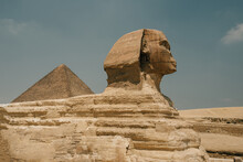 Sphinx And Pyramid