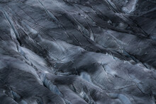 Abstract Blue Glacier Patterns