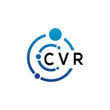 CVR Letter Logo Design On  White Background. CVR Creative Initials Letter Logo Concept. CVR Letter Design.