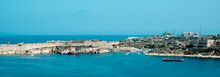 Panoramic View Of Fort Ricasoli, In Kalkara, Malta