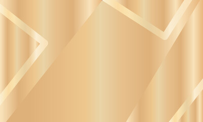 Poster - Geometric background. Dynamic shapes composition gold color..eps