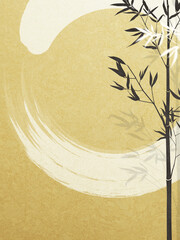 Wall Mural - Japanese style background material depicting  bamboos