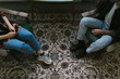 © VISUALSPECTRUM/Stocksy - Two Anonymous People During Talk Therapy