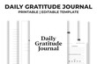 Daily Gratitude Journal