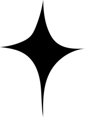 Wall Mural - Black sparkle