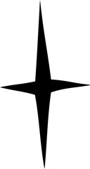 Wall Mural - Black sparkle