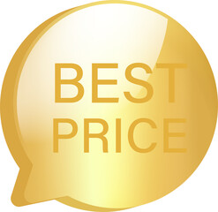 Wall Mural - gold message icon symbol and social media communication sign message icon for website. 3d vector des
