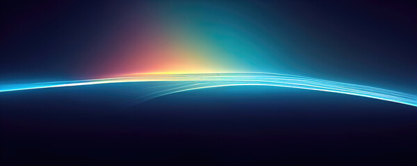 Wall Mural - Dark abstract gradient lines wallpaper background