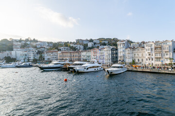 Wall Mural - Panorama of Istanbul, Bosphorus. Turkey. 11 16 2022