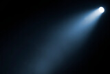 Fototapeta Panele - Close up of light beam isolated on black background