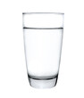 canvas print picture - Glass of water isolated on transparent png