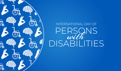 International Day of Persons with Disabilities Illustration Design