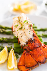 Poster - Garlic lobster tails