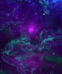 Wall Mural - purple background with space