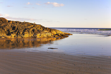 Canvas Print - Sandy beach