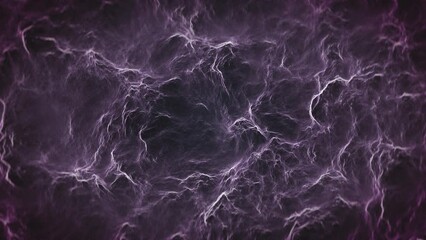 Poster - Abstract Fractal Web Mesh Waving Background/ 4k animation of an abstract fractal fantasy web mesh patterns background with bright light particles and turbulence lines waving smoothly