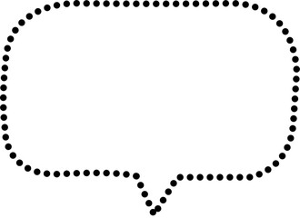 Speech bubble with ellipsis icon in different style vector illustration. two colored and black speech bubble  question text box dotted line line and stroke style can be used