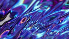Creative 4k Motion Design Of 3d Background With Neon Colors And Liquid Gradients . Neon Colors Vibrant Gradients 3d Animation Seamless Loop In 4K. Abstract Colorful Wave Backdrop Seamless Loop.