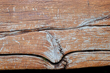 Texture Of An Old Wooden Fence
