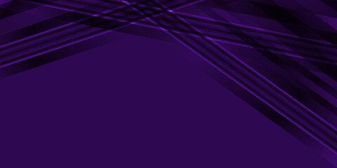 Wall Mural - Dark Purple Abstract Technology background. Deep purple geometry background