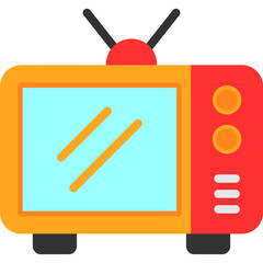 Canvas Print - Tv Screen Icon