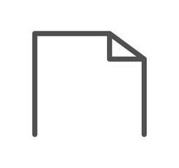Poster - Document icon outline and linear symbol.	

