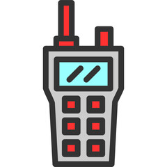 Sticker - Walkie Talkie Icon