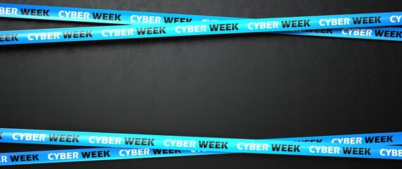 Canvas Print - Cyber Week Background