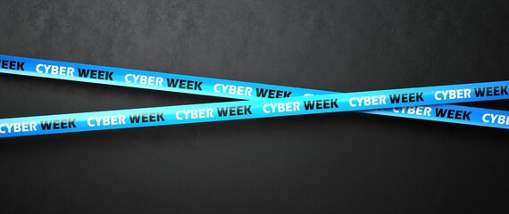 Canvas Print - Cyber Week Background