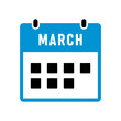 © waniperih - calendar illustration in trendy flat style
