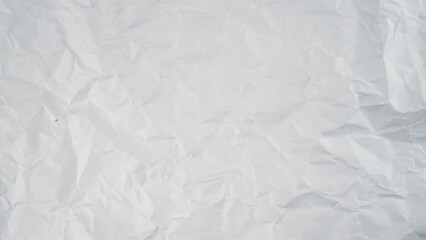 Poster - Crumpled paper texture animation for background