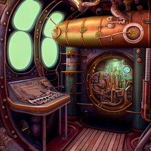 Fantasy Submarine Interior