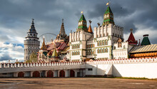 Izmailovo Kremlin In Moscow Old Town, Russia