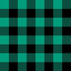 Poster - Gingham tablecloth vector seamless pattern