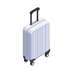 Poster - Suitcase Isometric Illustration