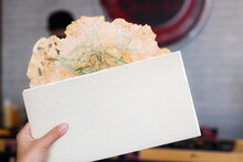 Sembei Is A Japanese Rice Cracker Made With Seaweed Salad, Heated To Form A Sweet, Crispy Sheet.