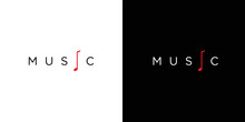 Simple And Unique Music Logo Design
