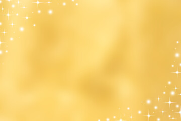 Wall Mural - abstract blur soft gradient gold color background with star glittering light for show,promote and ad