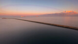Fototapeta Niebo - Sunrise over the sea