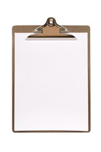 Plain Blank Clipboard Clip Board White Space Flat Vertical Isolated Transparent Background Photo PNG File