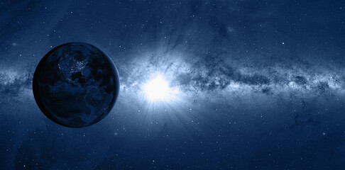 Poster - Supernova explosion in the center of the milky way 