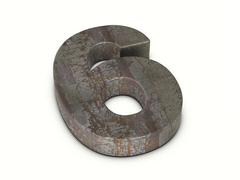 Rusty metal number six