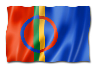 Sami ethnic flag, Lapland