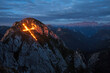 Herz Jesu Feuer Tirol Saeuling Summit